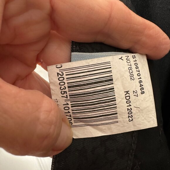 Mavi Jeans Co. Black Floral Patterned Womens Skinny Jeans - Picture 11 of 12